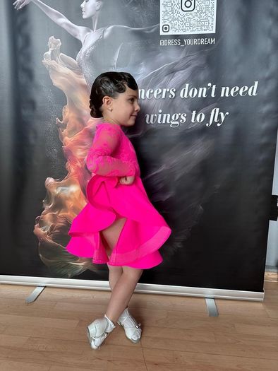 Ballroom/latin baby dress 4-6 years