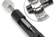 Metal Adjustable Watch Band Strap Bracelet Link Pin Remover Repair Tool Kit Set
