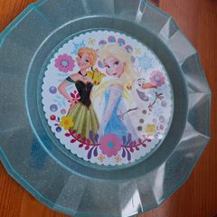 frozen kids plate