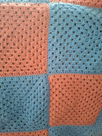 crochet throw
