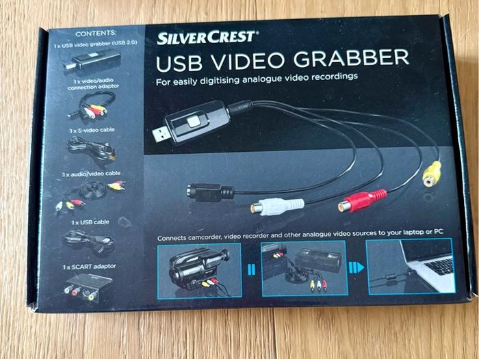 New Slivercrest USB Video Grabber