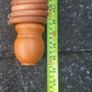 Pine Curtain Pole &.steel black pole 2.5m Image 10