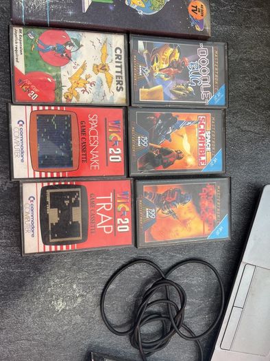 Rare Vintage Commodore VIC-20 Game Collection - 12 Titles (Retro Job Lot)