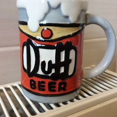 The Simpsons. Duff Beer Mug. Official Simpsons Merch. Collect In Dublin Or Receive Via Post.