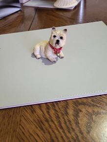 West highland terrier ornament