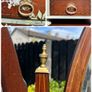 Vintage Solid Mahogany Dresser Image 8