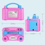 Balloon Pump, Dr.meter Electric Balloon Pump Dual Nozzle High Power for Decorations, Party, Wedding, Birthday, Promotional Activities Image 3