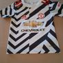 Manchester United Jersey. Official Adidas Boys Girls Away Jersey.  Collect In Dublin Or Receive Via Post. Image 3