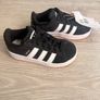 Adidas black and white kids runners size 10K Image 2