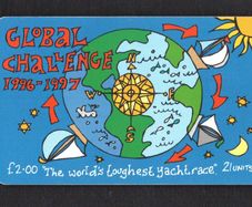 1996 Isle of Man UK2/21 units Global Challenge Yacht Race (Siemens - S30 (Module 34)) Phone Card.