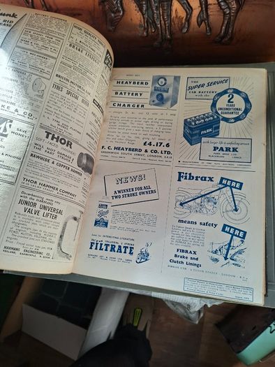 Old Heavy Practical Motorist and Motor Cyclist Repair Book Lots of Old Advertisements, postage available or collection