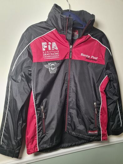 Mens SANTA POD RACEWAY jacket european drag racing Size XXS extra small adult