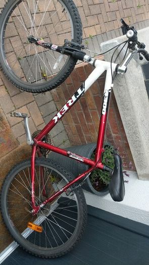 Trek with rock shocks