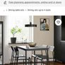 Sofa Bed + TV table + TV+ Playstation 4+ table with 4 chairs Image 2