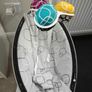 4MOMS baby rocker silver plush Image 2