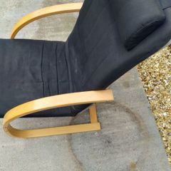 Wooden moulded chair