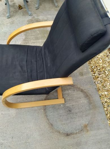 Wooden moulded chair