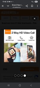 smart watch pink