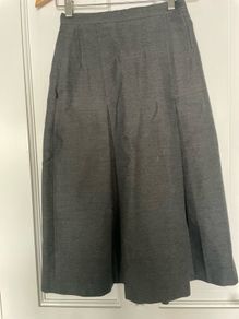 Grey school skirt size 6
