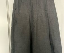 Grey school skirt size 6