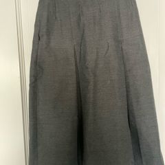 Grey school skirt size 6