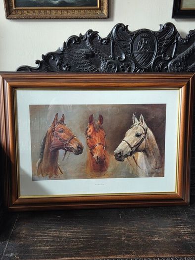 Large "We Three Kings" Framed print