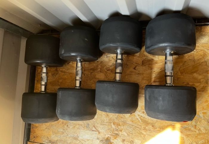 50kg & 45kg jordan dumbbells