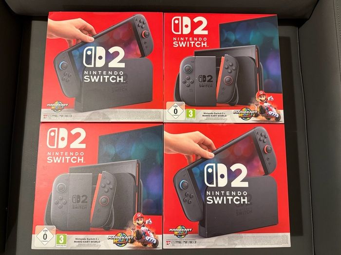 Nintendo Switch 2 + Mario KART WORLD (IRISH STOCK) Brand New Sealed