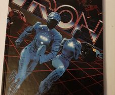 TRON vintage storybook  1982