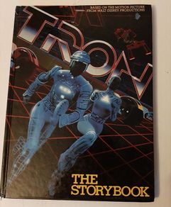 TRON vintage storybook  1982