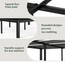 Single metal bed frame compact Image 5