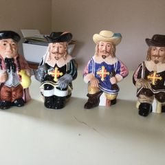 China  - Toby Jugs X 4