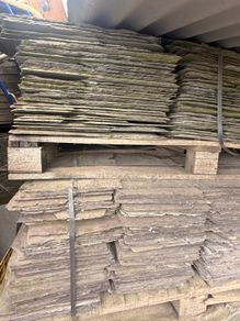 Natural roof slates