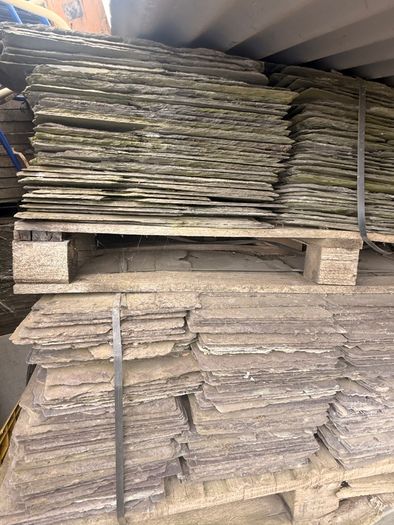 Natural roof slates