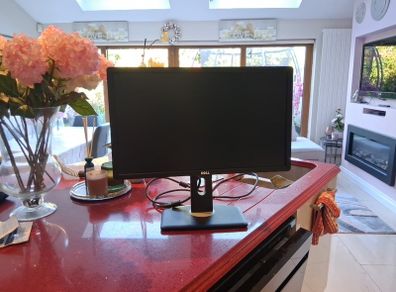 Large wide 25" Dell monitor