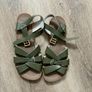 Salt-Water Original Leather Sandals Size 4 Image 2