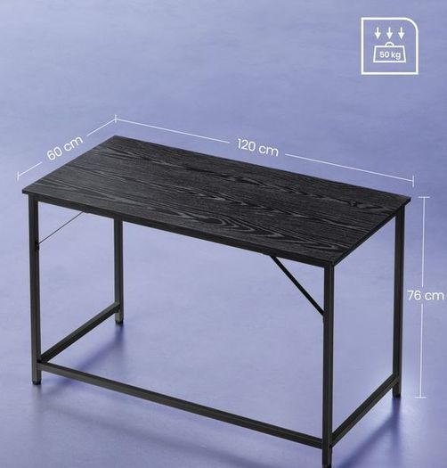 New Small Computer Home Office Desk (Black) - FREE P&P