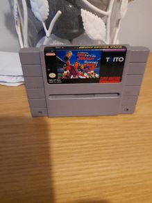 Nintendo snes game  super soccer