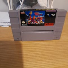 Nintendo snes game  super soccer