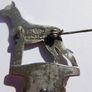 Vintage GREAT DANE Dog Show CLIP Number Holder Or Brooch- Pet Memorial Sweater Pin Image 6
