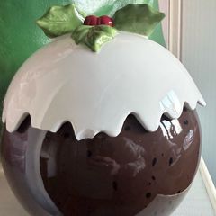 Christmas cookie jar