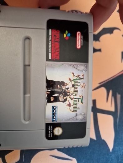 The Addams Family Snes Super Nintendo Arcade Retro Games Original