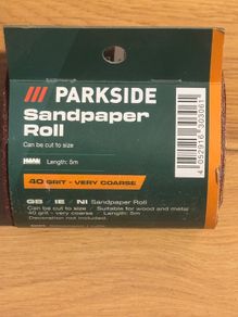 Sandpaper Roll 40 Parkside