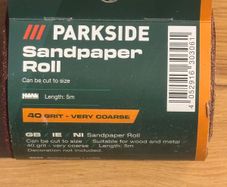 Sandpaper Roll 40 Parkside