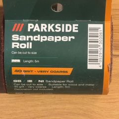Sandpaper Roll 40 Parkside
