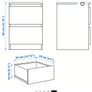 Ikea malm bedside locker Image 6
