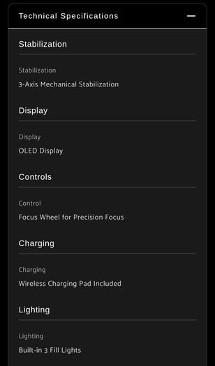 IZI GO-X 3-Axis Smartphone Gimbal with Wireless Charging, Creative Modes, OLED Display, AI Face Tracking & 10H Battery