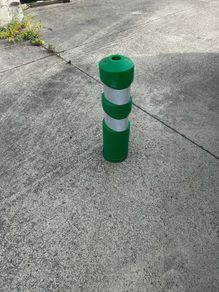 Reflective bollards