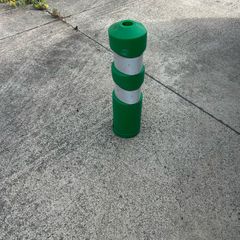 Reflective bollards