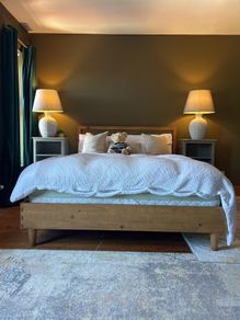 Pair Of French Style De stressed Bedside Tables